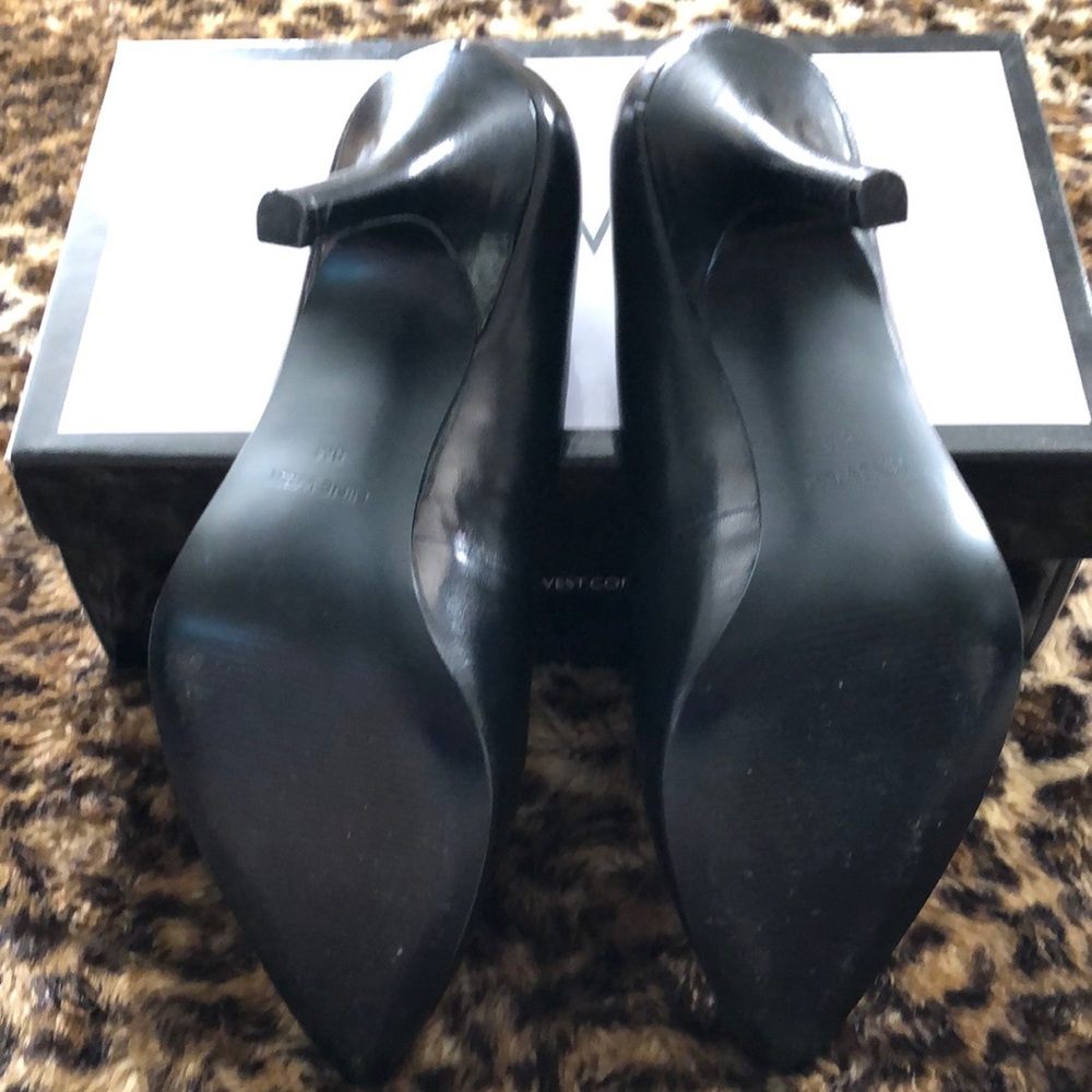 Nine West Black Pointed-Toe Pumps – Size 8, Sleek Classic Heel - Picture 3 of 3
